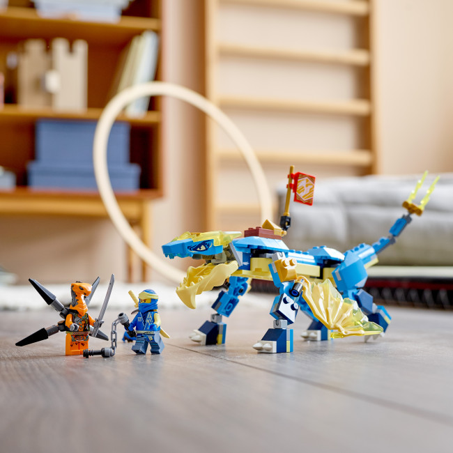 71760 LEGO® NINJAGO® Evoluutio: Jayn ukkoslohikäärme