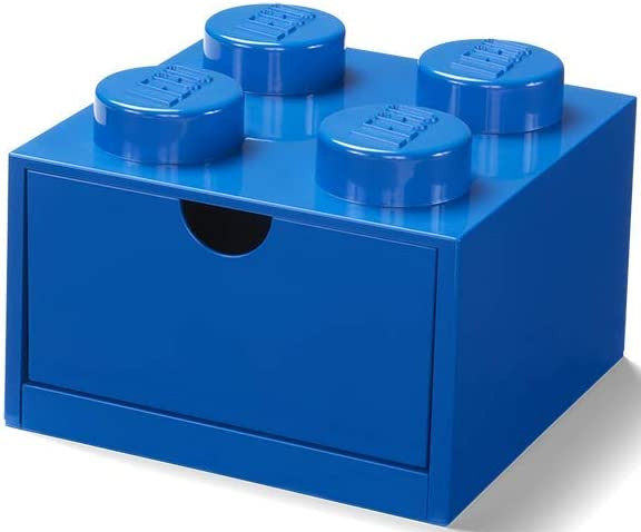 40201731 Desk Drawer 4 knobs blue
