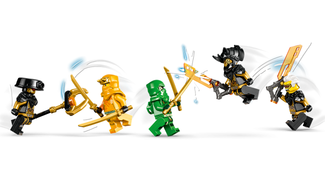 71794 Lloydin ja Arinin ninjatiimin robottiasut