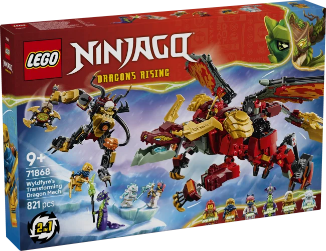 71868 Wyldfyre'i muutuv draakonirobot