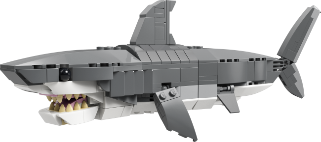 31381 Negantā haizivs ar dārgumu lādi