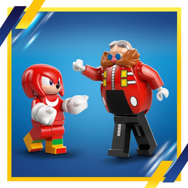 77005 Knuckles vs. Dr. Eggman Egg Crusher robot