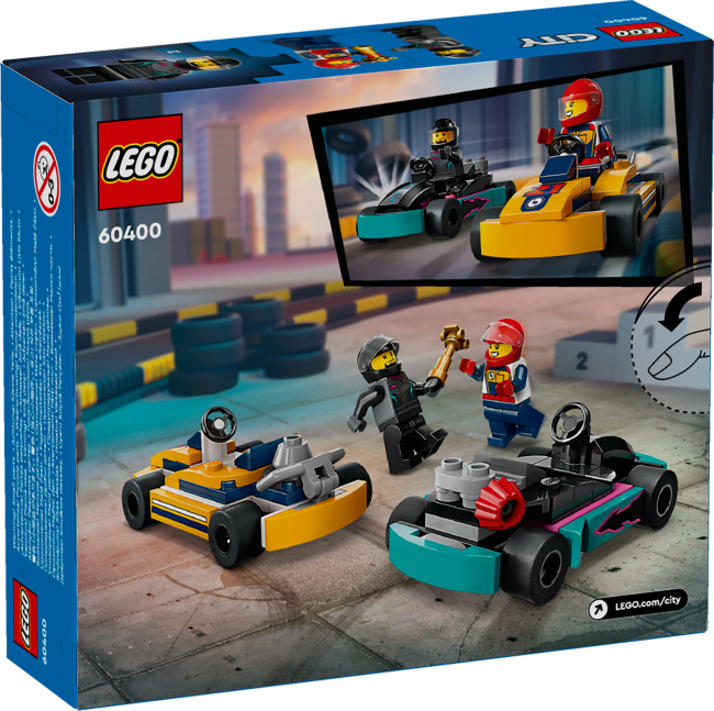 60400 Go-Kart-autot ja kilpakuljettajat