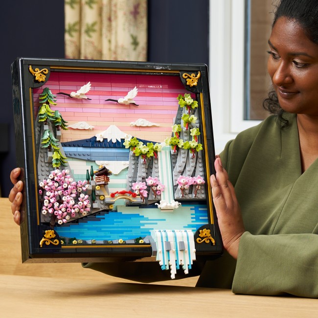 31218 Japanilainen kirsikankukkamaisema