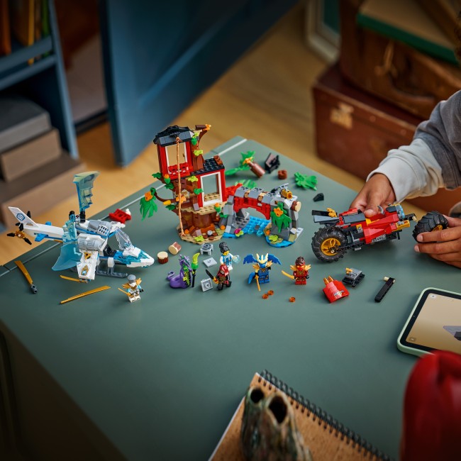 71857 Uzbrukums nindzju koka mājiņai