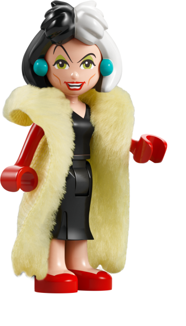 43262 Pahattaren ja Cruella De Vilin mekot