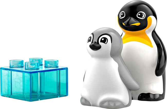 10442 Luonnoneläinperheet: pingviinit ja leijonat