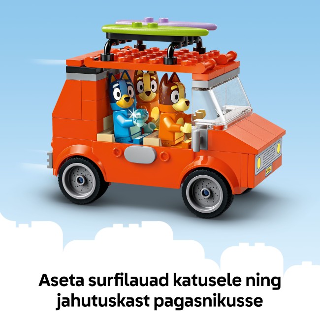 11202 Blueyn perheen autoretki rannalle