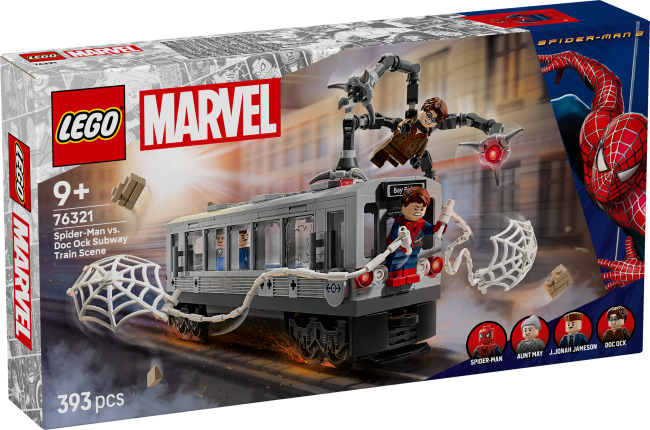 76321 Spider-Man vastaan Doc Ock – Taistelu junassa