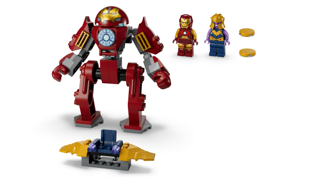 76263 Iron Mani Hulkbuster vs. Thanos