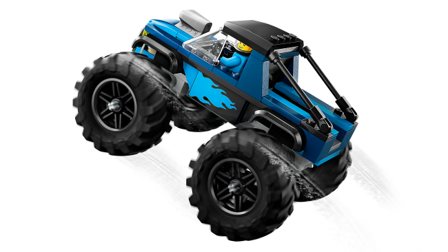 60402 Sininen monsteriauto