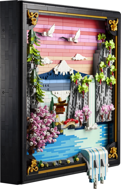 31218 Japanilainen kirsikankukkamaisema