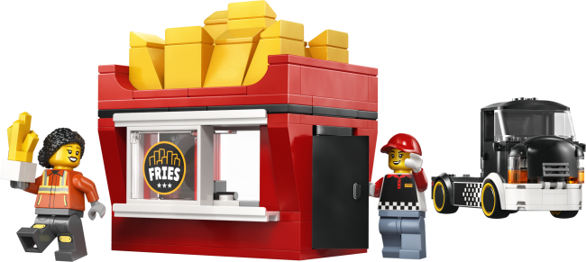 60488 Frī kartupeļu pārtikas kravas auto