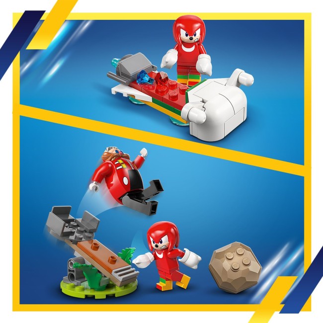 77005 Knuckles vs. Dr. Eggman Egg Crusher robot