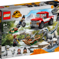 76946 LEGO Jurassic World Блу и поимка бета-велоцираптора