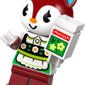 77054 LEGO Animal Crossing Leif, asuntovaunu ja puutarhakauppa