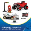 77118 LEGO Sonic Silver auto pret Knuckles monstru vāģi