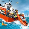 60504 LEGO  City Krasta apsardzes glābšanas laiva un helikopters
