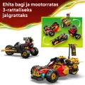 71864 LEGO Ninjago Kai ja Cole'i kombineeritud sõidukid