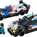 76922 LEGO Speed Champions BMW M4 GT3‑ ja BMW M Hybrid V8 ‑kilpa-autot