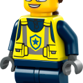60455 LEGO  City Politseimootorratta tagaajamine
