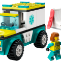 60403 LEGO  City Kiirabi ja lumelaudur