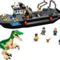 76942 LEGO Jurassic World Barüoonüksi põgenemine paadiga