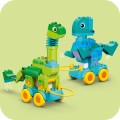 10451 LEGO DUPLO Town Dinosauruksia pyörien päällä – 3in1-setti