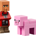 21278 LEGO Minecraft Ryöstelijöiden etuvartioasema ja Tuhokylvyri