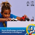 77118 LEGO Sonic Silver auto pret Knuckles monstru vāģi