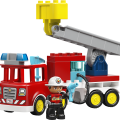 10473 LEGO DUPLO Town Tuletõrjeauto vooliku ja tuletõrjujaga