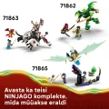 71864 LEGO Ninjago Kai ja Cole'i kombineeritud sõidukid