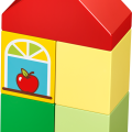 10441 LEGO DUPLO My First Opetellaan muotoja: Koiranpentujen talo