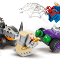 10782 LEGO Spidey Hulki ja Rhino veokite vastasseis