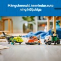 60505 LEGO  City Lidmašīna, avārijas dienesta auto un transportlīdzeklis uz gaisa spilvena