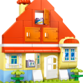 10459 LEGO DUPLO Bluey Bluey ģimenes māja ar Atmiņas spēli