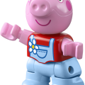 10468 LEGO DUPLO Peppa Pig Traktors un tirgus