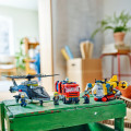 60462 LEGO  City Helikopteri, paloauto ja sukellusvene yhdessä
