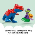 10463 LEGO DUPLO Disney TM Dinozaurs Spidey-Rex pret Zaļo Goblinu