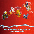 71792 LEGO Ninjago Soran muuntuva moottoripyörärobotti