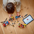 60462 LEGO  City Helikopteri, paloauto ja sukellusvene yhdessä