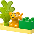 10442 LEGO DUPLO Town Luonnoneläinperheet: pingviinit ja leijonat