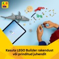 31381 LEGO  Creator Negantā haizivs ar dārgumu lādi