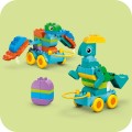 10451 LEGO DUPLO Town Dinosauruksia pyörien päällä – 3in1-setti