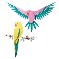 31211 LEGO ART The Fauna Collection – Arapapukaijat