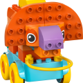 10451 LEGO DUPLO Town Dinosauruksia pyörien päällä – 3in1-setti