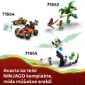 71863 LEGO Ninjago Zilvar ja Grimtak, lohekoletis