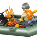 60504 LEGO  City Krasta apsardzes glābšanas laiva un helikopters