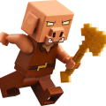 21273 LEGO Minecraft Hornanhenki-kuumailmapallon hyökkäys kylään