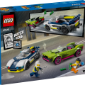 60415 LEGO  City Poliisiauto ja muskeliauton takaa-ajo
